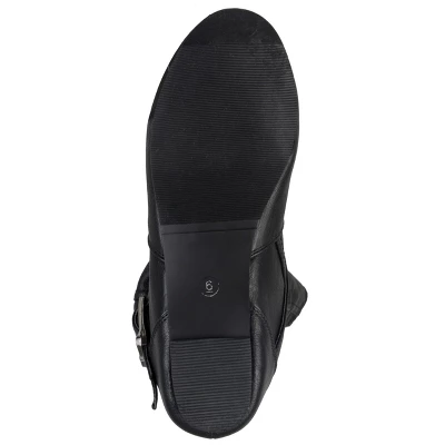 Journee Collection Womens Tiffany Wide Calf Hidden Wedge Mid Calf Boots 6 Journee Collection Womens Tiffany Wide Calf Hidden Wedge Mid Calf Boots - Image 4