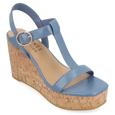 Journee Collection Womens Matildaa Tru Comfort Foam Buckle Platform Wedge Sandals 12 Journee Collection Womens Matildaa Tru Comfort Foam Buckle Platform Wedge Sandals - Image 10