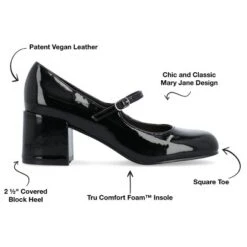 Journee Collection Womens Okenna Tru Comfort Foam Low Heel Square Toe Pumps 22 Journee Collection Womens Okenna Tru Comfort Foam Low Heel Square Toe Pumps -Journee Collection GUEST e30b861f 2803 487e b869 d358edbb6bbf