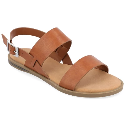 Journee Collection Womens Lavine Multi Strap Flat Sandals 19 Journee Collection Womens Lavine Multi Strap Flat Sandals - Image 17