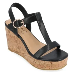Journee Collection Womens Matildaa Tru Comfort Foam Buckle Platform Wedge Sandals 23 Journee Collection Womens Matildaa Tru Comfort Foam Buckle Platform Wedge Sandals -Journee Collection GUEST e4f702ba 568c 4593 801e 274b269f0223