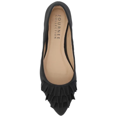 Journee Collection Womens Judy Slip On Pointed Toe Ballet Flats 5 Journee Collection Womens Judy Slip On Pointed Toe Ballet Flats - Image 3