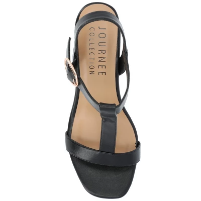 Journee Collection Womens Matildaa Tru Comfort Foam Buckle Platform Wedge Sandals 5 Journee Collection Womens Matildaa Tru Comfort Foam Buckle Platform Wedge Sandals - Image 3