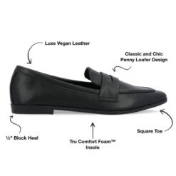 Journee Collection Womens Myeesha Tru Comfort Foam Loafer Slip On Square Toe Flats 21 Journee Collection Womens Myeesha Tru Comfort Foam Loafer Slip On Square Toe Flats -Journee Collection GUEST e78624d9 6a7b 498b 9684 67435b7db855