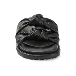 Journee Collection Womens Melanie Slide Flat Sandals -Journee Collection GUEST e7a1c267 cbbf 4599 9cfd 4028abe8a135