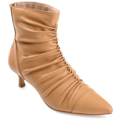 Journee Collection Womens Chevi Pointed Toe Kitten Heel Ankle Booties 14 Journee Collection Womens Chevi Pointed Toe Kitten Heel Ankle Booties - Image 12
