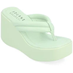 Journee Collection Womens Shareene Tru Comfort Foam Slip On Platform Wedge Sandals 27 Journee Collection Womens Shareene Tru Comfort Foam Slip On Platform Wedge Sandals -Journee Collection GUEST e95aa09e d0ad 4d81 af4d 62e72b208435