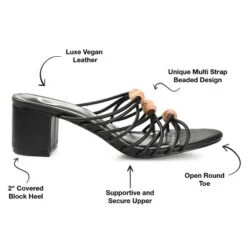 Journee Collection Womens Kennadi Multi Strap Block Heel Sandals 20 Journee Collection Womens Kennadi Multi Strap Block Heel Sandals -Journee Collection GUEST e95aa25a 687f 4144 8e68 6850669f7a86