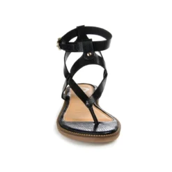 Journee Collection Womens Tangie Tru Comfort Foam Multi Strap Flat Sandals -Journee Collection GUEST e9f6052b ecc9 4a69 927d 79b5e7b0d107