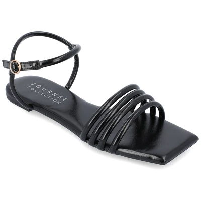 Journee Collection Womens Lyddea Tru Comfort Foam Buckle Multi Strap Sandal 11 Journee Collection Womens Lyddea Tru Comfort Foam Buckle Multi Strap Sandal - Image 9