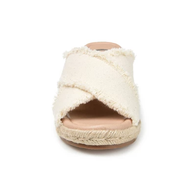 Journee Collection Womens Shanni Tru Comfort Foam Wedge Heel Espadrille Sandals 7 Journee Collection Womens Shanni Tru Comfort Foam Wedge Heel Espadrille Sandals - Image 5