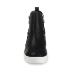 Journee Collection Womens Pennelope Round Toe Double Zip Wedge Sneakers -Journee Collection GUEST ec2ee544 f4b7 49ca aa32 c6d5b7292e60