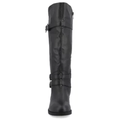Journee Collection Womens Bite Stacked Heel Riding Boots 17 Journee Collection Womens Bite Stacked Heel Riding Boots -Journee Collection GUEST ec41bb3a 1c88 4c86 b217 123ec0471725