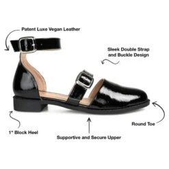 Journee Collection Womens Constance Buckle Round Toe Mary Jane Flats 20 Journee Collection Womens Constance Buckle Round Toe Mary Jane Flats -Journee Collection GUEST ec514f96 8a61 4f08 9762 39087bd5f206