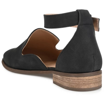 Journee Collection Womens Loreta Buckle Square Toe Loafer Flats 8 Journee Collection Womens Loreta Buckle Square Toe Loafer Flats - Image 6