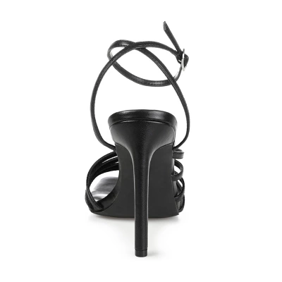 Journee Collection Womens Louella Tru Comfort Foam Open Toe High Stiletto Pumps 4 Journee Collection Womens Louella Tru Comfort Foam Open Toe High Stiletto Pumps - Image 2