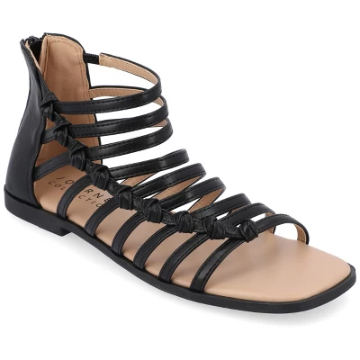 Journee Collection Womens Petrra Tru Comfort Foam Gladiator Back Zip Sandals 11 Journee Collection Womens Petrra Tru Comfort Foam Gladiator Back Zip Sandals - Image 9