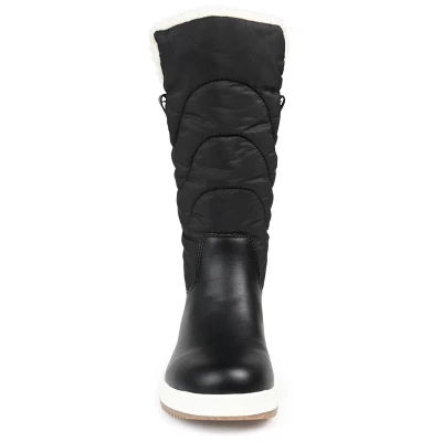 Journee Collection Womens Pippah Tru Comfort Foam Block Heel Winter Boots 7 Journee Collection Womens Pippah Tru Comfort Foam Block Heel Winter Boots - Image 5