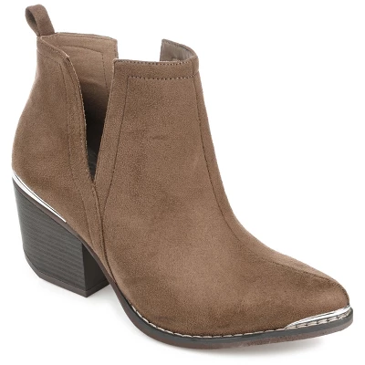 Journee Collection Womens Issla Pull On Stacked Heel Booties 16 Journee Collection Womens Issla Pull On Stacked Heel Booties - Image 14