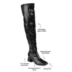 Journee Collection Womens Melika Tru Comfort Foam Block Heel Over The Knee Boots 18 Journee Collection Womens Melika Tru Comfort Foam Block Heel Over The Knee Boots -Journee Collection GUEST ef80c095 fea5 495f a9c3 6d55df30bbf4