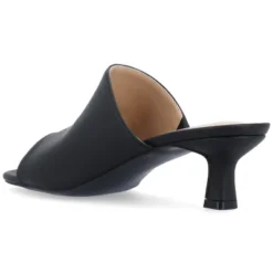 Journee Collection Womens Mercerr Slip On Open Toe Kitten Heel Pump -Journee Collection GUEST f04ed972 fdc4 45a3 9e64 e35d085ff008