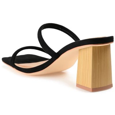 Journee Collection Womens Henrietta Tru Comfort Foam Open Square Toe Block Heel Sandals 8 Journee Collection Womens Henrietta Tru Comfort Foam Open Square Toe Block Heel Sandals - Image 6