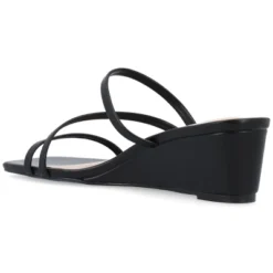 Journee Collection Womens Takarah Crossover Strap Slip On Wedge Sandals 19 Journee Collection Womens Takarah Crossover Strap Slip On Wedge Sandals -Journee Collection GUEST f1e4b091 14e6 46b0 b2c3 08f8ebb7f561