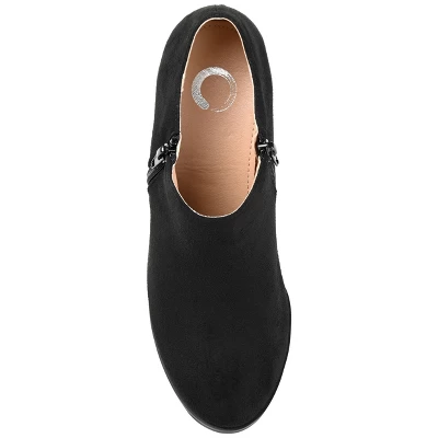 Journee Collection Womens Sanzi Comfort Insole Inside Zip Block Heel Booties 5 Journee Collection Womens Sanzi Comfort Insole Inside Zip Block Heel Booties - Image 3