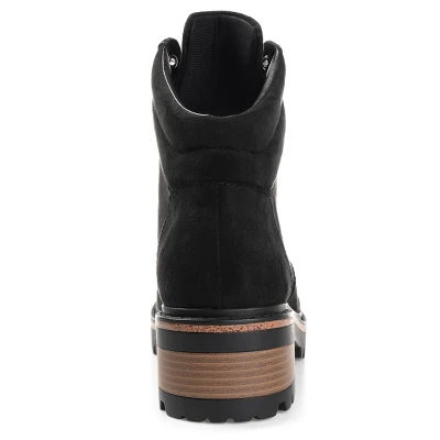 Journee Collection Womens Nyia Tru Comfort Foam Lace Up Stacked Heel Booties 4 Journee Collection Womens Nyia Tru Comfort Foam Lace Up Stacked Heel Booties - Image 2