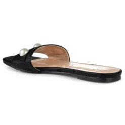 Journee Collection Womens Leonie Slide Flat Sandals -Journee Collection GUEST f457617f a625 4aa0 8d8b dee78aa86088