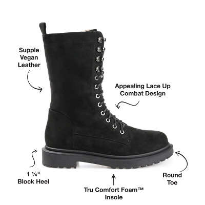 Journee Collection Womens Cadee Tru Comfort Foam Inside Zip Block Heel Booties 9 Journee Collection Womens Cadee Tru Comfort Foam Inside Zip Block Heel Booties - Image 7