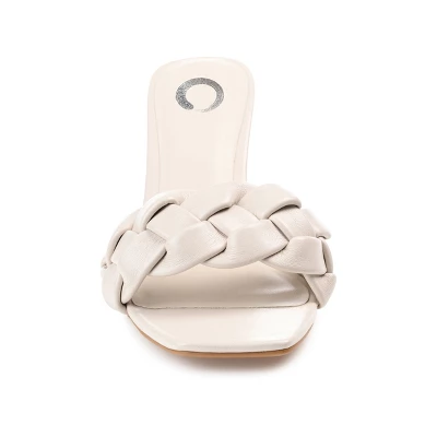 Journee Collection Womens Hattie Tru Comfort Foam Open Toe Mid Stiletto Pumps Off White 11 7 Journee Collection Womens Hattie Tru Comfort Foam Open Toe Mid Stiletto Pumps Off White 11 - Image 5