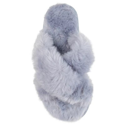 Journee Collection Womens Winkk Comfort Insole Slip On Slide Open Toe Slippers 5 Journee Collection Womens Winkk Comfort Insole Slip On Slide Open Toe Slippers - Image 3