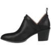 Journee Collection Womens Sophie Pull On Stacked Heel Booties