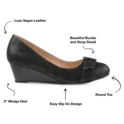 Journee Collection Womens Graysn Comfort Insole Slip On Round Toe Wedge 22 Journee Collection Womens Graysn Comfort Insole Slip On Round Toe Wedge -Journee Collection GUEST f7f373cc f8d1 487d b887 311f9acfc5a7