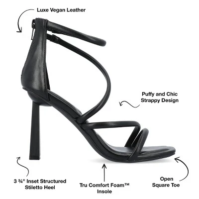 Journee Collection Womens Marza Tru Comfort Foam Mid Heel Open Toe Pumps 9 Journee Collection Womens Marza Tru Comfort Foam Mid Heel Open Toe Pumps - Image 7