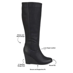 Journee Collection Womens Langly Wedge Knee High Boots 21 Journee Collection Womens Langly Wedge Knee High Boots -Journee Collection GUEST f840f253 8361 45e6 b307 e861dbeb8261 1