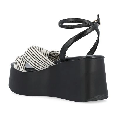 Journee Collection Womens Lailee Tru Comfort Foam Buckle Platform Sandals 8 Journee Collection Womens Lailee Tru Comfort Foam Buckle Platform Sandals - Image 6