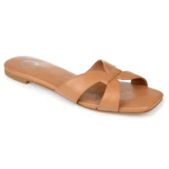Journee Collection Womens Taleesa Slide Flat Sandals -Journee Collection GUEST faf4ae35 2ace 465f 9294 5f36005944c5