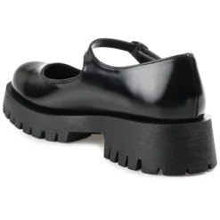 Journee Collection Womens Kamie Mary Jane Round Toe Buckle Flats -Journee Collection GUEST fb3e154a 677b 42da 88a1 30628fa63af8