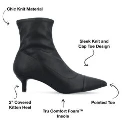 Journee Collection Womens Jadde Tru Comfort Foam Pull On Kitten Heel Bootie 22 Journee Collection Womens Jadde Tru Comfort Foam Pull On Kitten Heel Bootie -Journee Collection GUEST fb4f3d00 059a 4692 8478 2e58fa6e936d