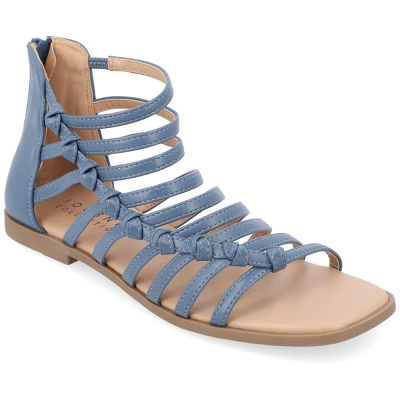 Journee Collection Womens Petrra Tru Comfort Foam Gladiator Back Zip Sandals 12 Journee Collection Womens Petrra Tru Comfort Foam Gladiator Back Zip Sandals - Image 10