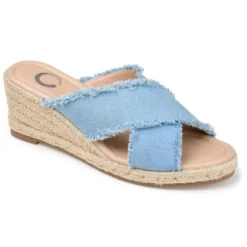 Journee Collection Womens Shanni Tru Comfort Foam Wedge Heel Espadrille Sandals 25 Journee Collection Womens Shanni Tru Comfort Foam Wedge Heel Espadrille Sandals -Journee Collection GUEST fe65675f c704 4b88 8c8b a6458f6cd87a