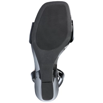 Journee Collection Womens Konna Tru Comfort Foam Mid Heel Wedge Sandals 6 Journee Collection Womens Konna Tru Comfort Foam Mid Heel Wedge Sandals - Image 4