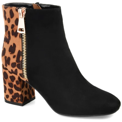 Journee Collection Womens Sarah Inside Zip Block Heel Booties 11 Journee Collection Womens Sarah Inside Zip Block Heel Booties - Image 9