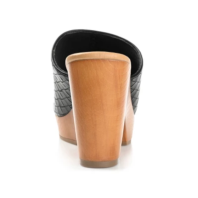 Journee Collection Womens Kelsy Mules Mid Block Heel Round Toe Pumps 4 Journee Collection Womens Kelsy Mules Mid Block Heel Round Toe Pumps - Image 2