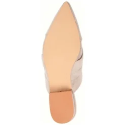 Journee Collection Womens Kalida Slip On Pointed Toe Mules Flats -Journee Collection GUEST ffeb6281 950c 4015 9a1d 9a4fd760573a